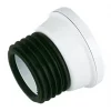 FloPlast SP101 Straight Connector White 147mm -Cheap Toilet Hub Pro Store 17227 P
