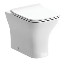 Back-to-Wall Pan with Soft-Close Quick-Release Seat