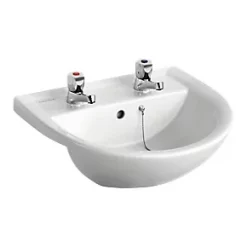 Armitage Shanks Sandringham 21 Semi-Countertop Washbasin 1 Tap Hole 500mm