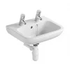 Armitage Shanks Portman 21 Hand Rinse Washbasin with Overflow 2 Tap Holes 500mm -Cheap Toilet Hub Pro Store 467JY P