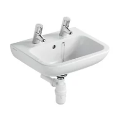 Armitage Shanks Portman 21 Hand Rinse Washbasin with Overflow 2 Tap Holes 500mm