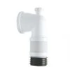 Euroflo ZB38403DB 90° Long Flexible Pan Connector White 110mm -Cheap Toilet Hub Pro Store 5314R P