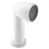 McAlpine WC-CON8E 90° WC Pan Connector White 110mm -Cheap Toilet Hub Pro Store 6214P P