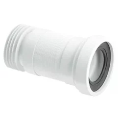 McAlpine WC-F26R Flexible WC Pan Connector White 97-107mm