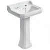 Ideal Standard Waverley Full Pedestal Basin 2 Tap Holes 560mm 2 Ideal Standard Waverley Full Pedestal Basin 2 Tap Holes 560mm -Cheap Toilet Hub Pro Store 821GT P