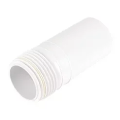 McAlpine MAC-EXTA Pan Connector Straight Extension Piece White 110mm